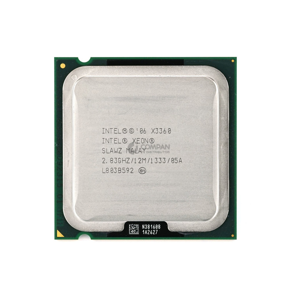 SLAWZ INTEL XEON X3360  2.83GHZ /12M/1333/05A 12MB CACHE -